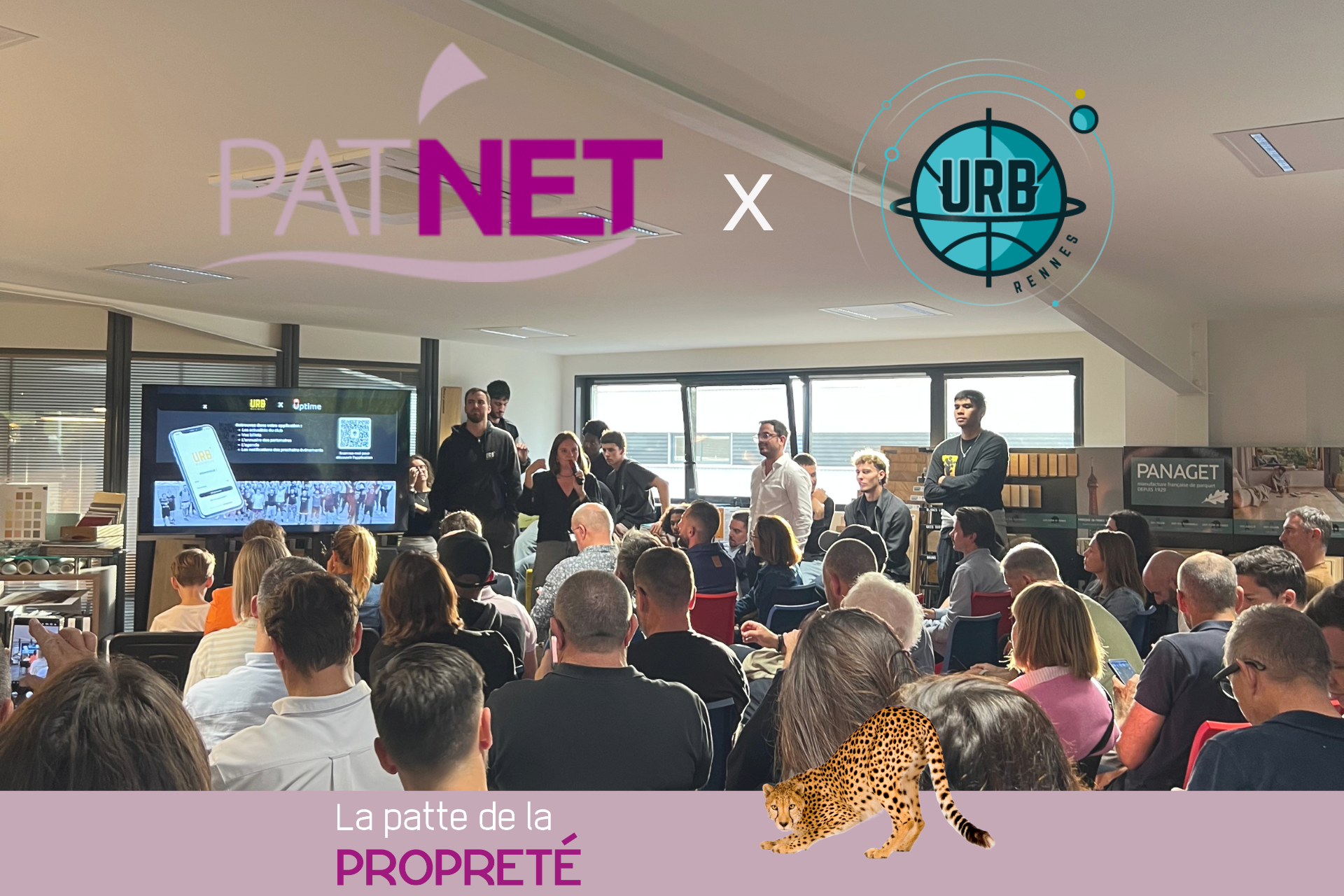 PatNet partenaire de l'Union Rennes Basket 2025