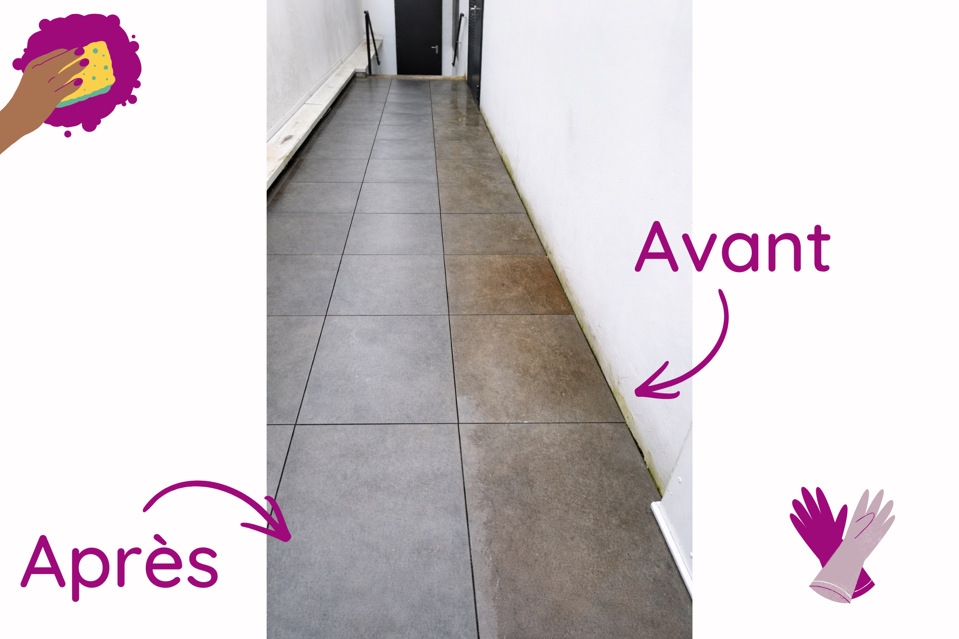 Décapage de terrasse professionnelle en Bretagne | Pat’Net